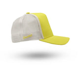 Rewired 2.0 Essential R Trucker Cap - Lemon/White - Right