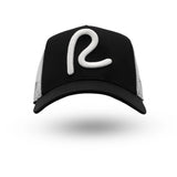 Rewired 2.0 R Trucker Cap - Black/White/White