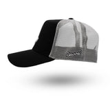 Rewired 2.0 R Trucker Cap - Black/White/White