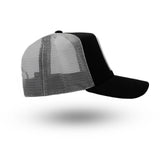 Rewired 2.0 R Trucker Cap - Black/White/White