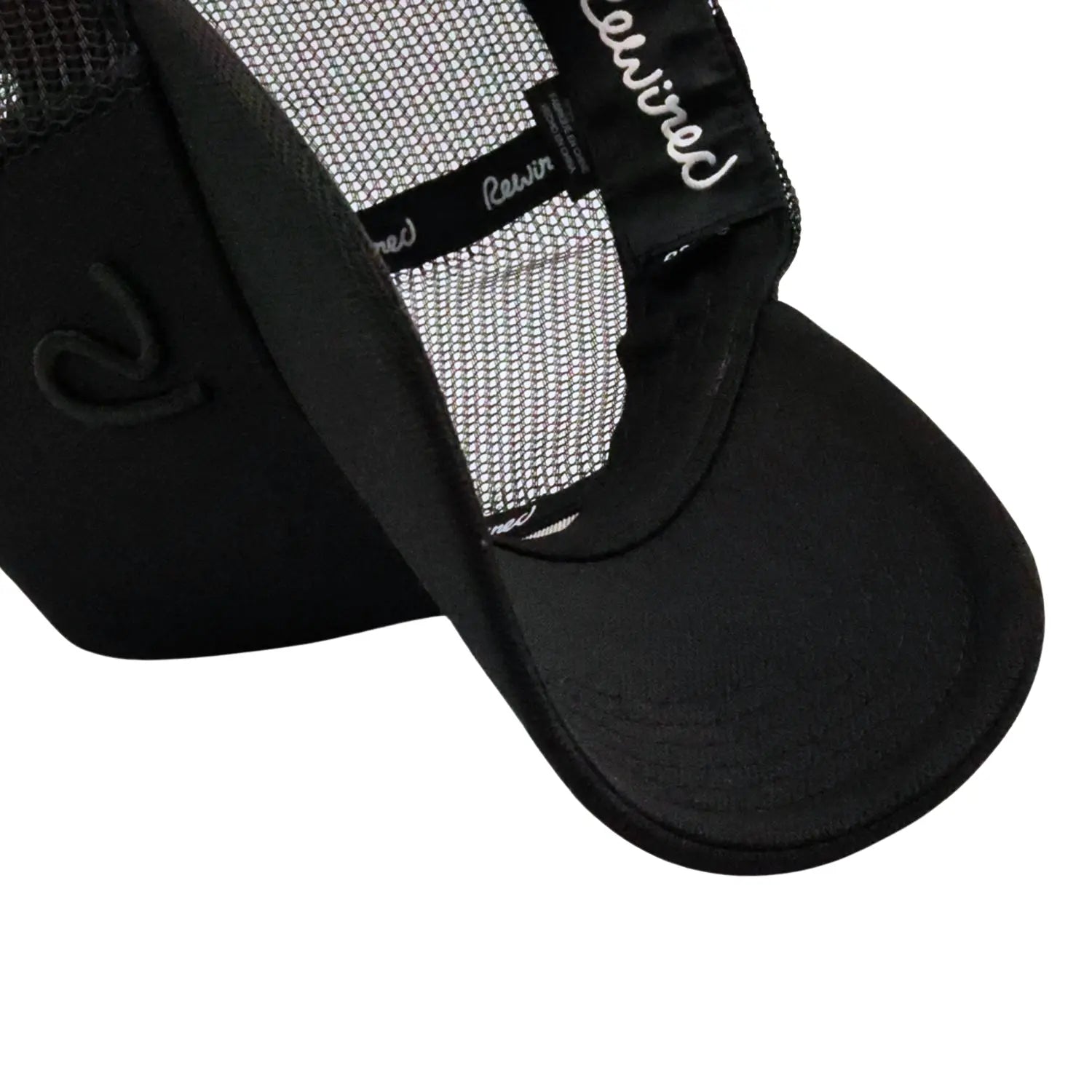 Rewired 2.0 Essential R Trucker - Black/Black - Under Visor