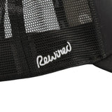 Rewired 2.0 Essential R Trucker - Black/White - Side Script Logo