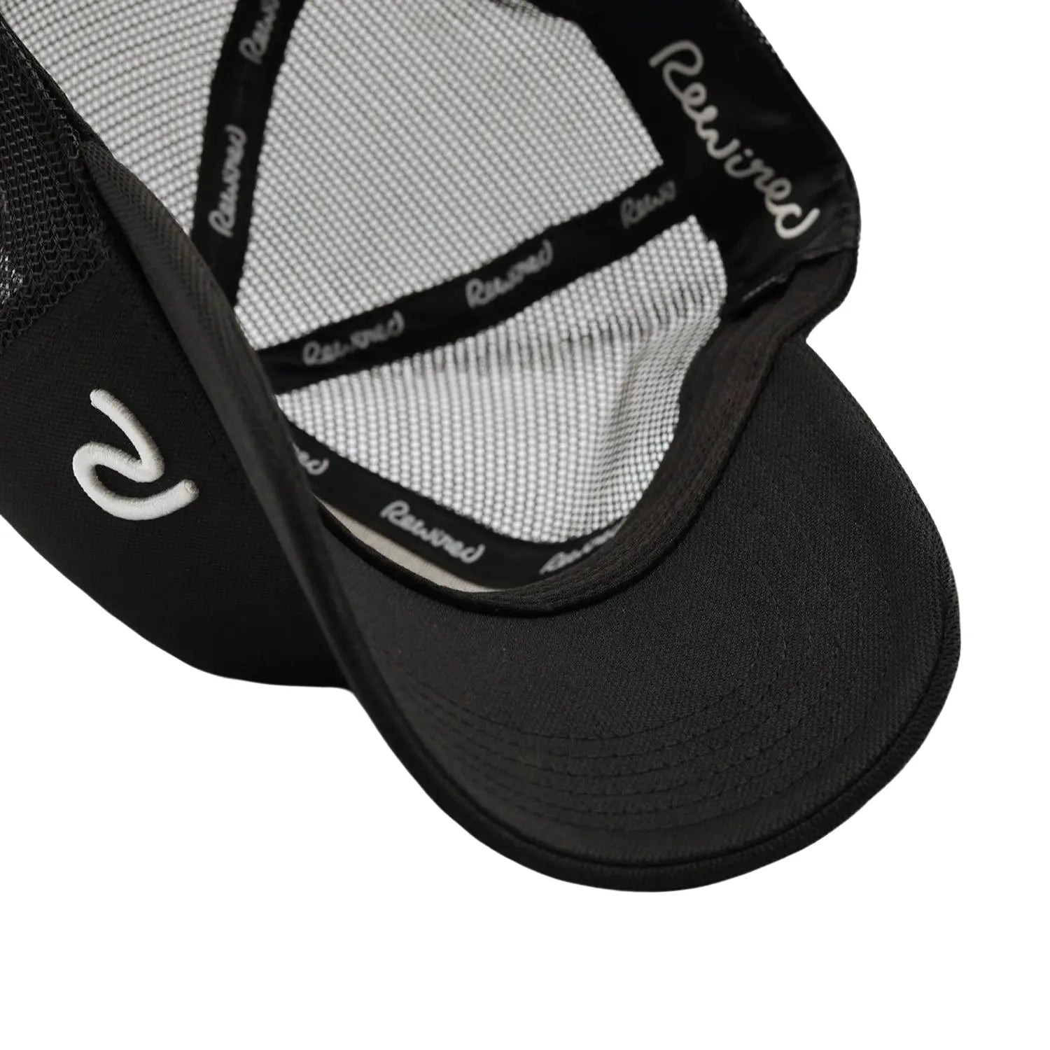 Rewired 2.0 Essential R Trucker - Black/White - Under Visor