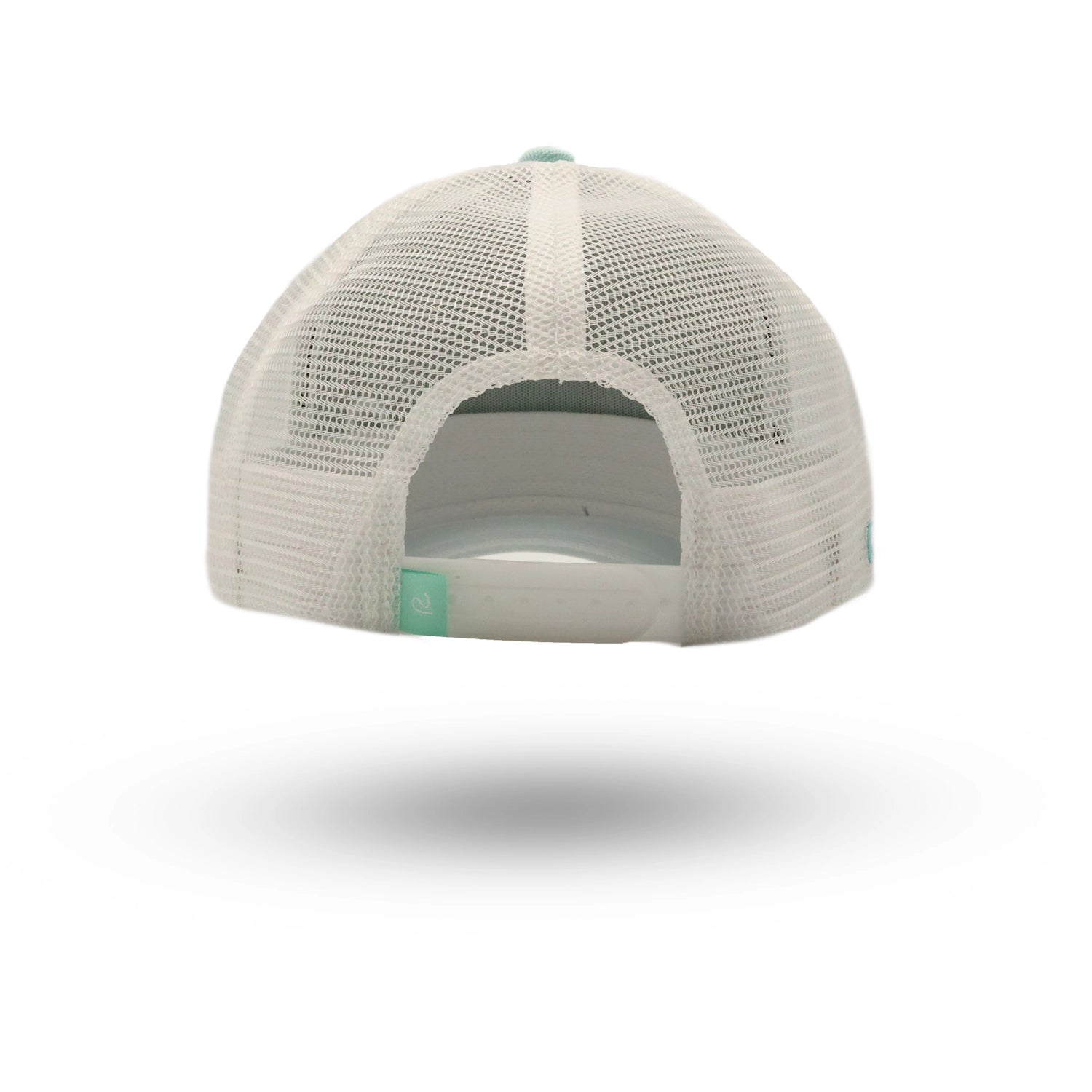 Rewired 2.0 Essential R Trucker Cap - Aqua/White - Back