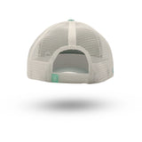Rewired 2.0 Essential R Trucker Cap - Aqua/White - Back