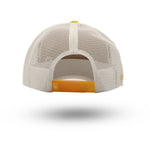 Rewired 2.0 Essential R Trucker Cap - Golden Sand/White - Back