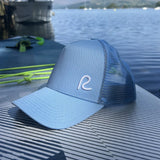 Rewired 2.0 Essential R Trucker Cap - Sky Blue/White