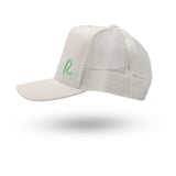 Rewired 2.0 Essential R Trucker Cap - White/Mint - Left