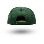 Rewired 2.0 Essential R Trucker Cap - Forest Green/Gold - Back