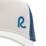 Rewired 2.0 Essential R Trucker Cap -Hawaiian Blue/White - Front