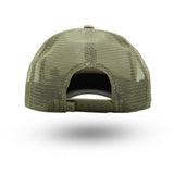 Rewired 2.0 Essential R Trucker - Khaki/Black - Back