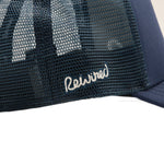 Rewired 2.0 Essential R Trucker - Navy/White/Grey - Side Script Logo