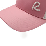 Rewired 2.0 Essential R Trucker Cap - Powder Pink/White - Stitched Peak