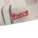 Rewired 2.0 Essential R Trucker Cap - White/Hot Pink - Side Script