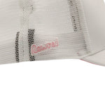 Rewired 2.0 Essential R Trucker Cap - White/Powder Pink - Side Script Logo
