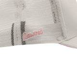 Rewired 2.0 Essential R Trucker Cap - White/Powder Pink - Side Script Logo