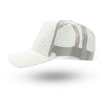 Rewired 2.0 Essential R Trucker Cap - White/White - Left