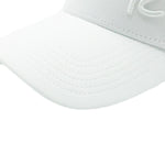 Rewired 2.0 Essential R Trucker Cap - White/White - Stitched Peak