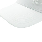 Rewired 2.0 Essential R Trucker Cap - White/White - Stitched Peak