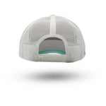 Rewired 2.0 Essential R Trucker - White/Aqua - Back