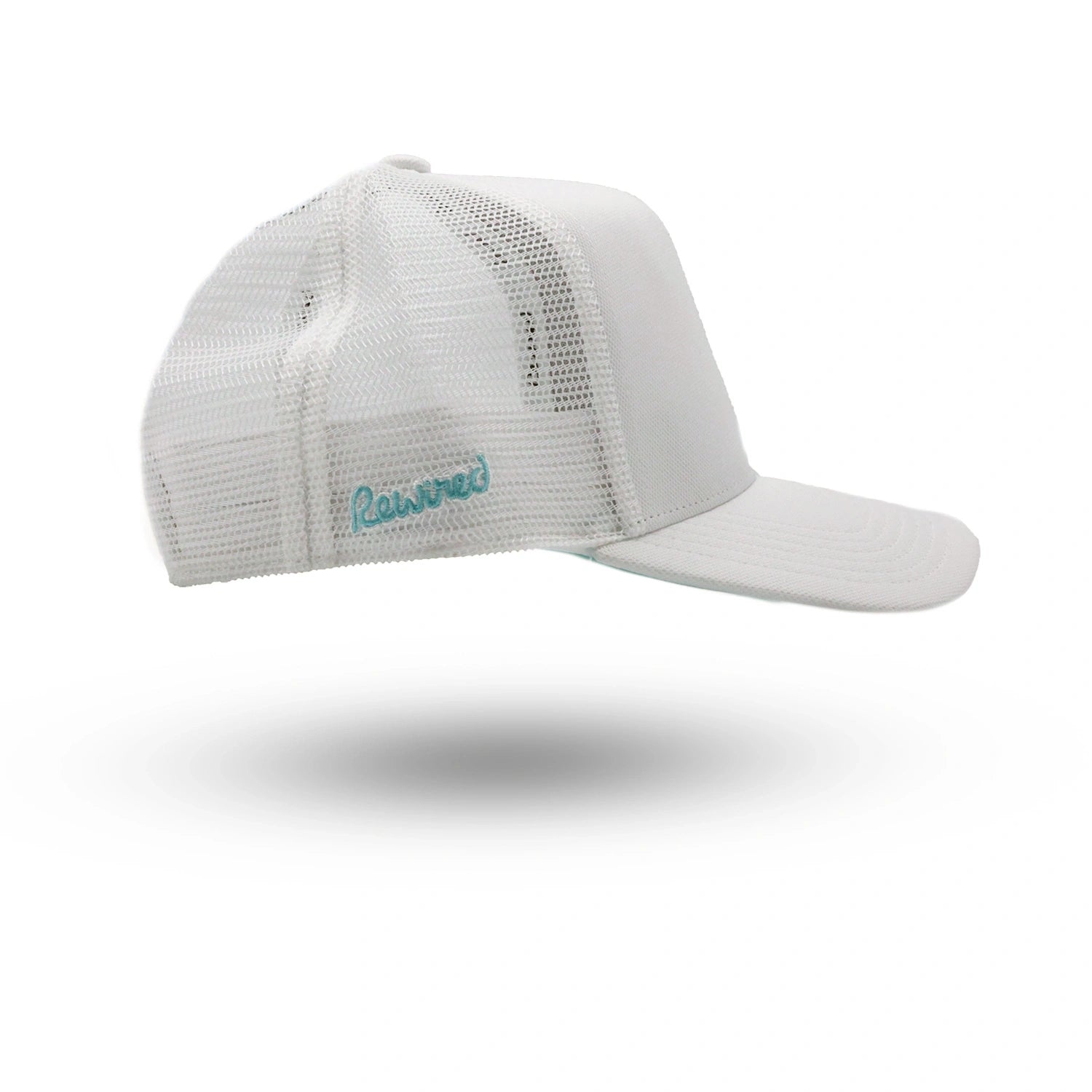 Rewired 2.0 Essential R Trucker - White/Aqua - Right