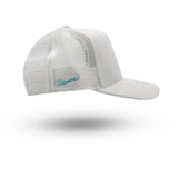 Rewired 2.0 Essential R Trucker - White/Aqua - Right