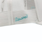 Rewired 2.0 Essential R Trucker - White/Aqua - Side Script Logo