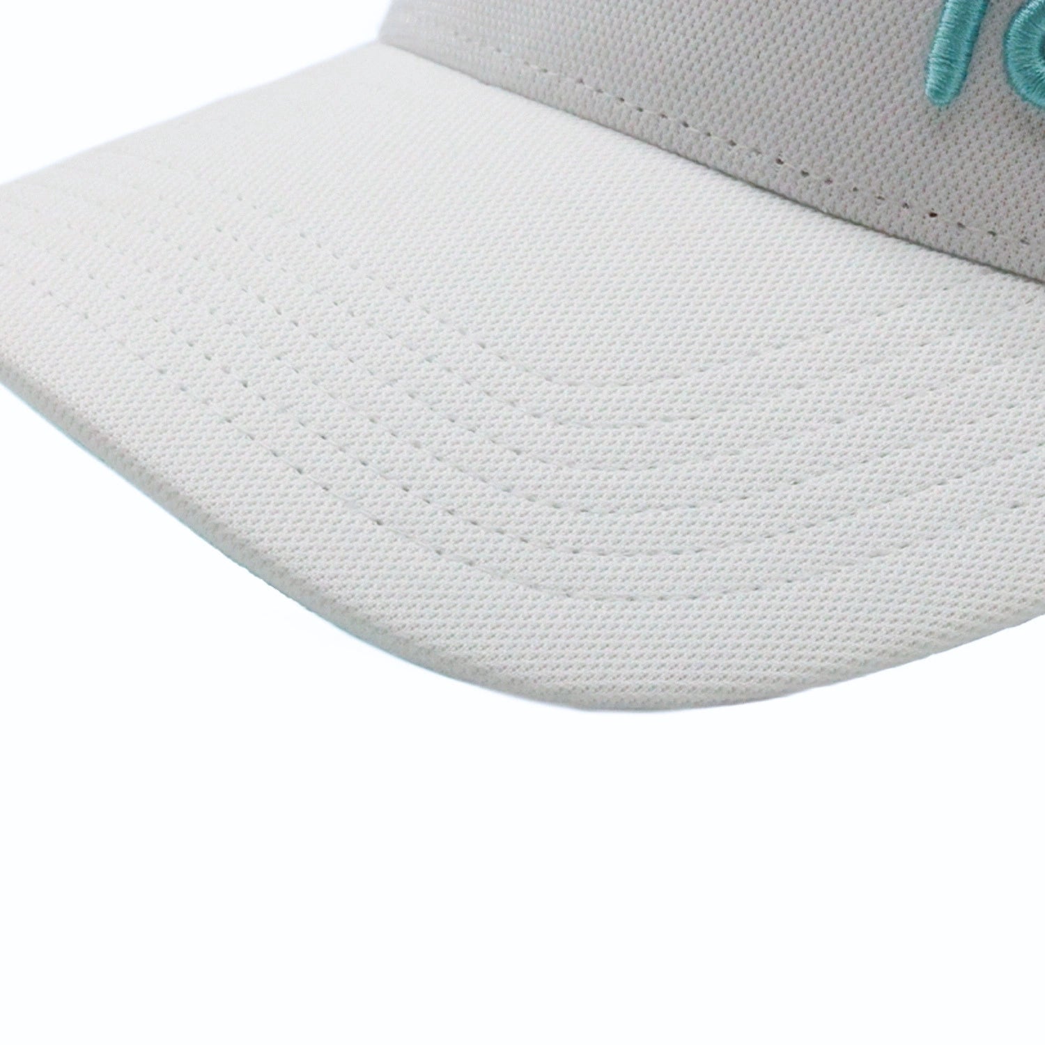 Rewired 2.0 Essential R Trucker - White/Aqua - Stitched Visor
