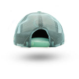 Rewired 2.0 R Trucker Cap - Aqua/White - Back