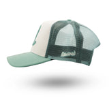 Rewired 2.0 R Trucker Cap - Aqua/White - Left