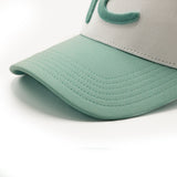 Rewired 2.0 R Trucker Cap - Aqua/White - Stitched Peak