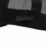 Rewired 2.0 R trucker - Black Tonal - Side Script Logo