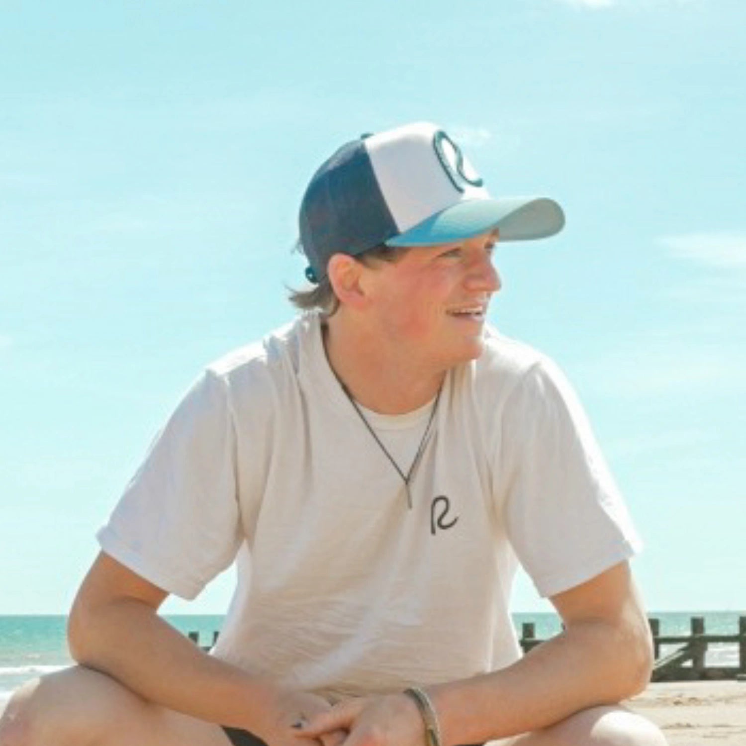 Rewired 2.0 R Trucker Cap - Blue/Off White/Navy