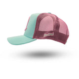 Rewired 2.0 R Trucker Cap - Bubblegum - Left
