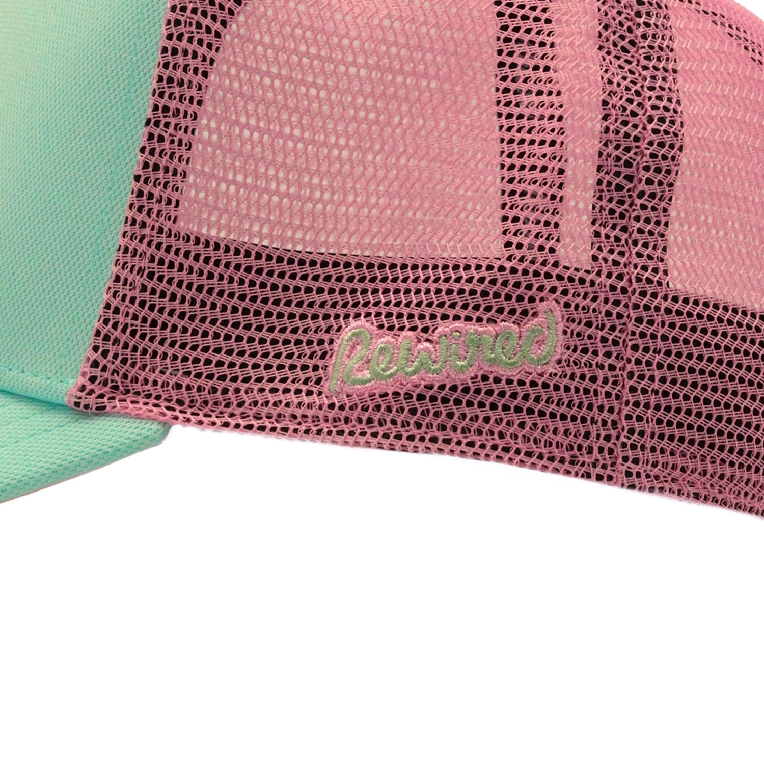 Rewired 2.0 R Trucker  - Cap - Bubblegum - Side Script Logo