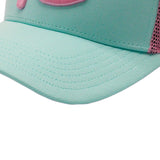 Rewired 2.0 R Trucker Cap - Bubblegum - Stitched Visor