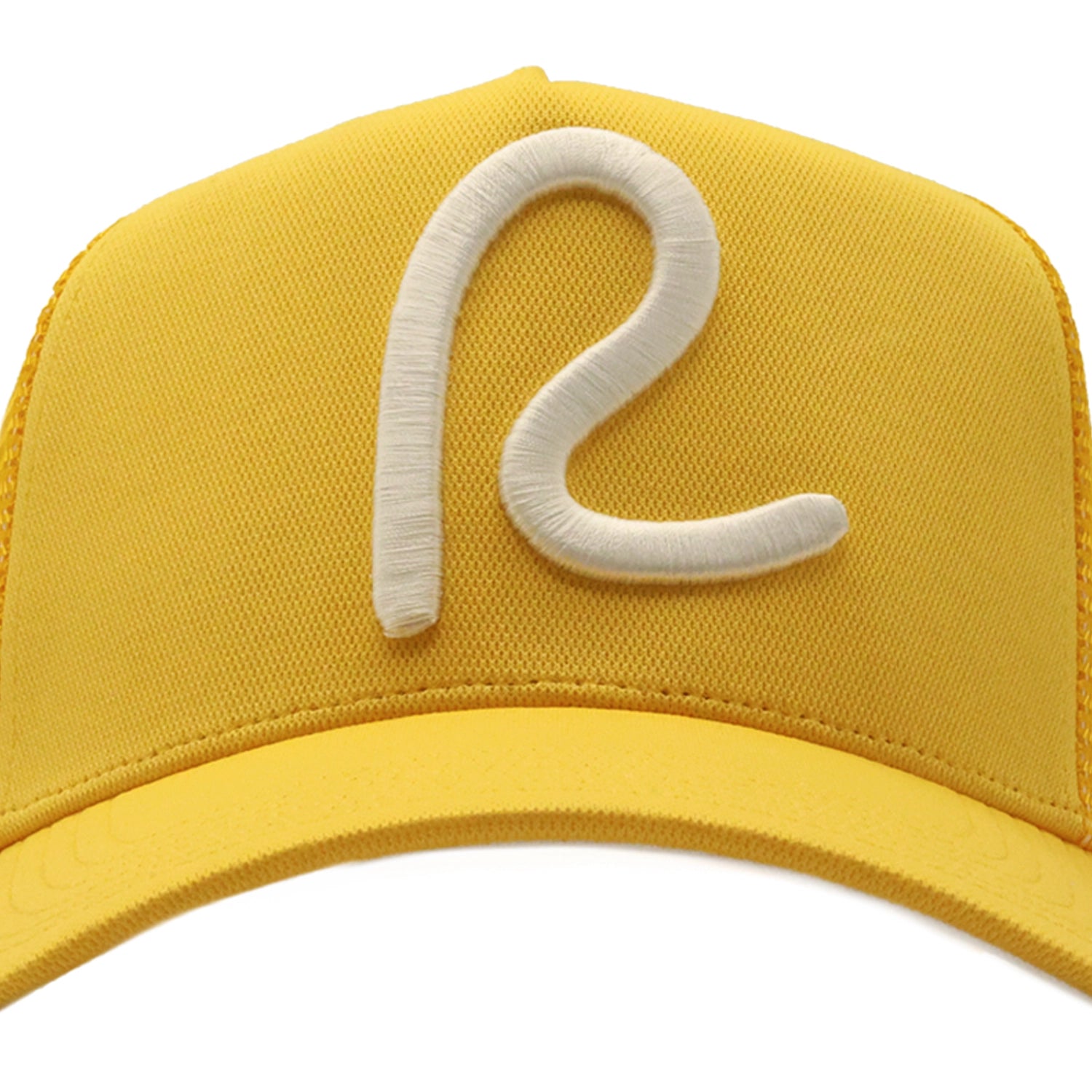 Rewired 2.0 R Trucker Cap - Golden Sand/White - Front Logo