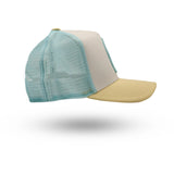Rewired 2.0 R Trucker Cap - Sand/White/Sky Blue - Right