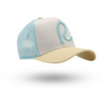 Rewired 2.0 R Trucker Cap - Sand/White/Sky Blue