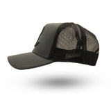 Rewired 2.0 R Trucker Cap - Charcoal/Black - Left