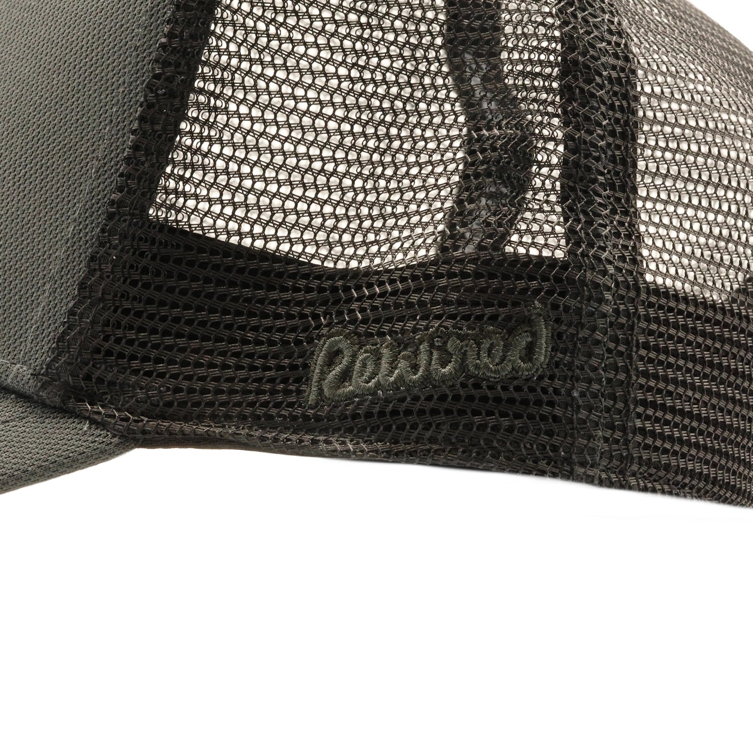 Rewired 2.0 R Trucker Cap - Charcoal/Black - Side Script Logo