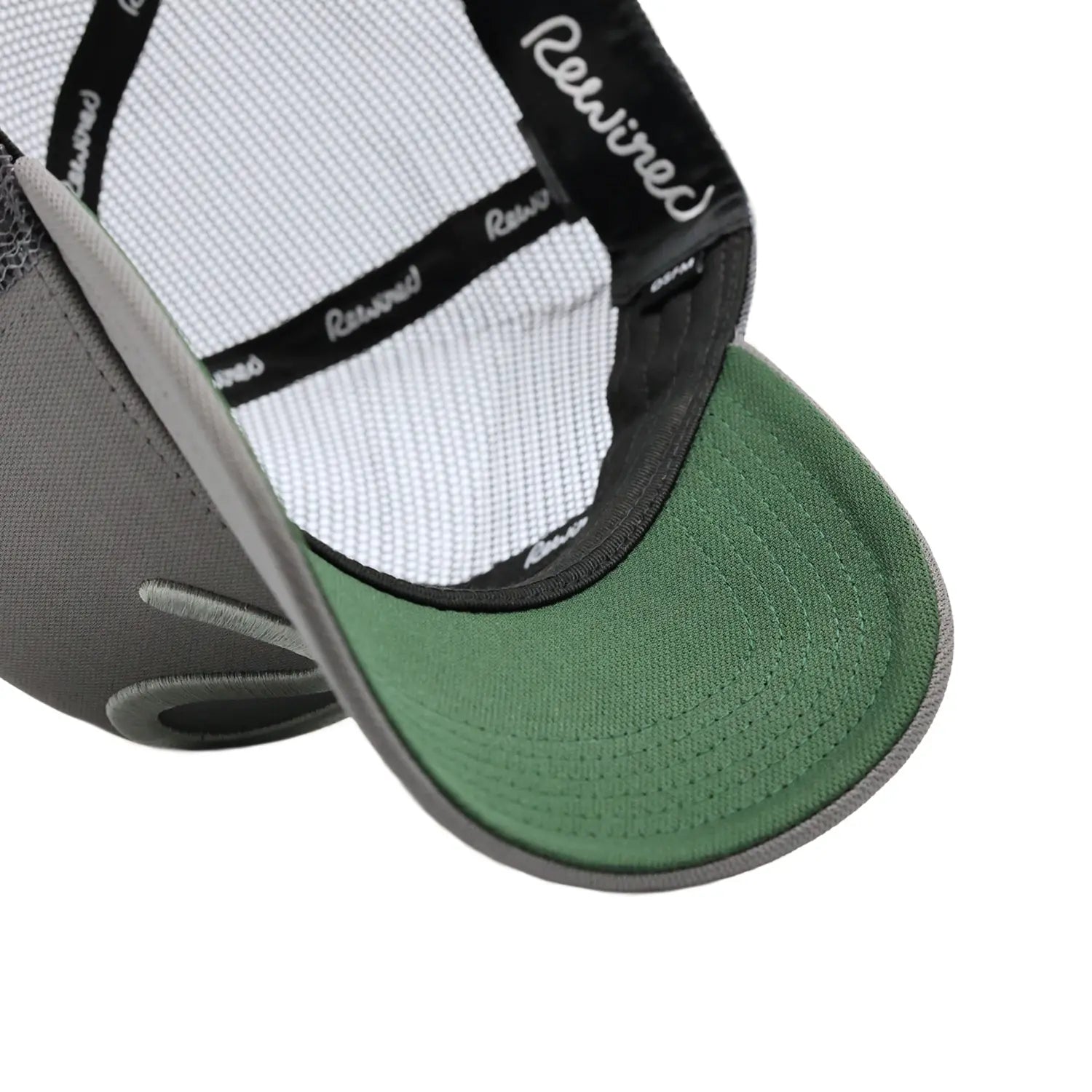 Rewired 2.0 R Trucker - Double Grey/Green - Under Visor