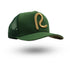 Rewired 2.0 R Trucker Cap - Forest Green/Gold