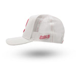 Rewired 2.0 R Trucker Cap - White/Hot Pink - Left