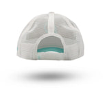 Rewired 2.0 R Trucker Cap - White/Aqua - Back