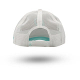 Rewired 2.0 R Trucker Cap - White/Aqua - Back