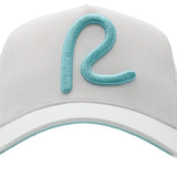 Rewired 2.0 R Trucker Cap - White/Aqua - Front