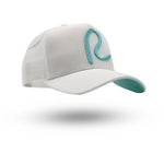 Rewired 2.0 R Trucker Cap - White/Aqua