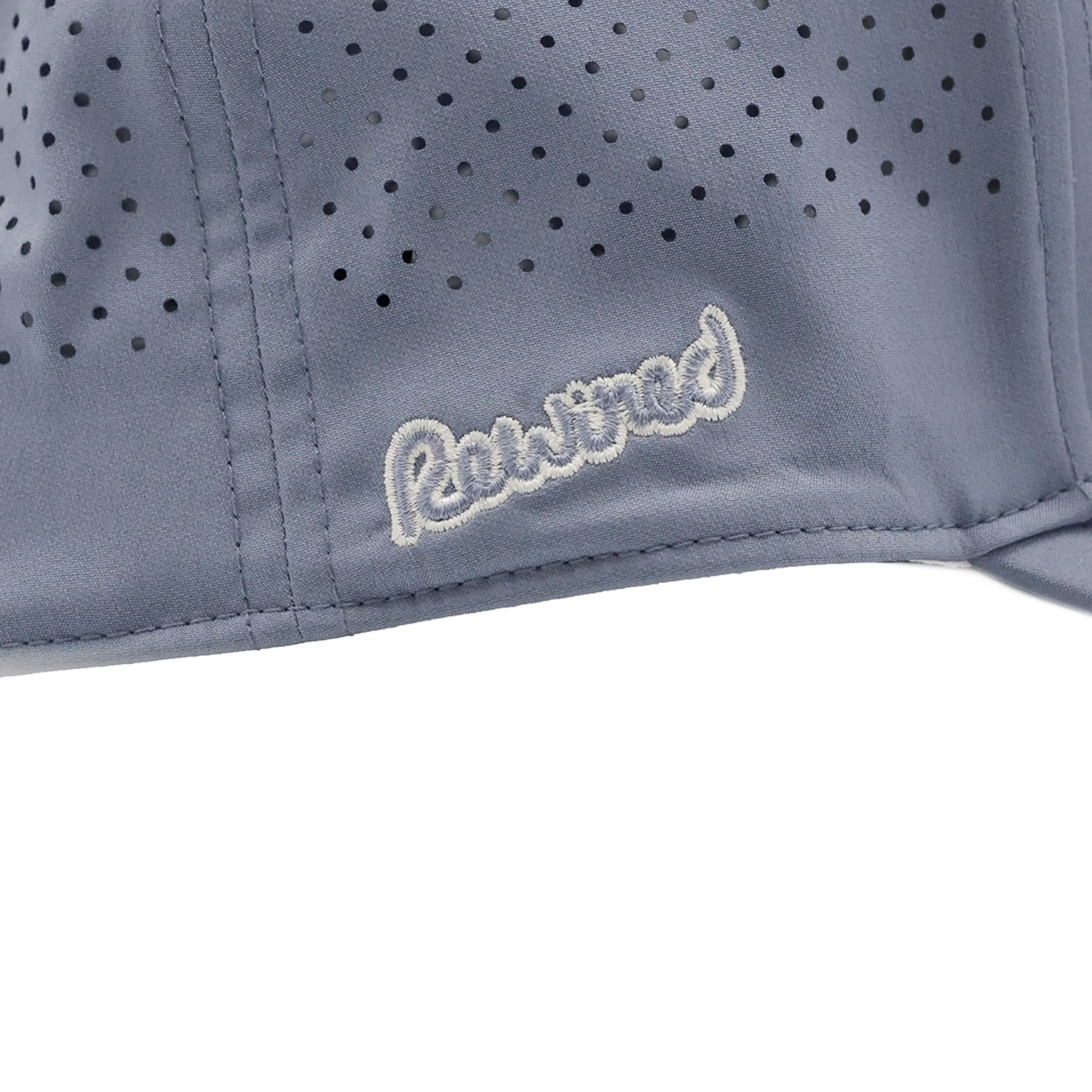 Rewired Apex Essential R Trucker Cap - Denim Blue/White - Side Script Logo