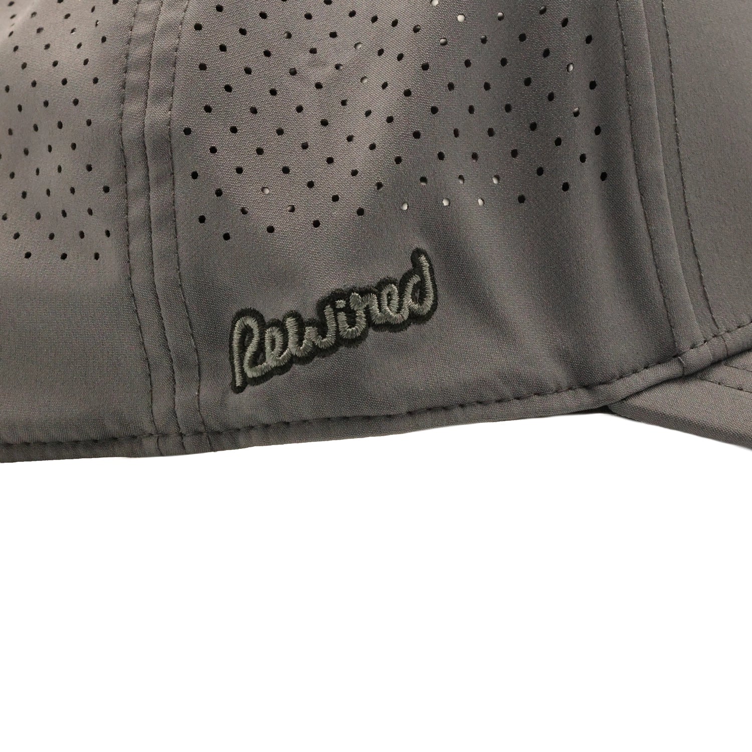 Rewired Apex Essential R Trucker Cap - Grey/Black - Side Script Logo